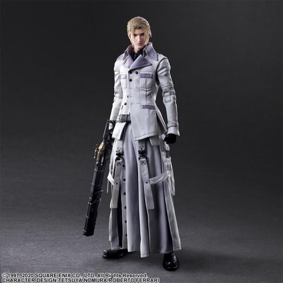 Square Enix Final Fantasy VII Remake Play Arts Kai Rufus Shinra Figure | Galactic Toys & Collectibles