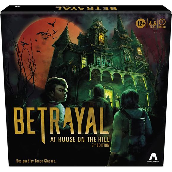 EXCITING THIRD EDITION: This edition of the Betrayal at the House on the Hill game is rich with horror-based content, gaming elements, and characters not seen in previous versions
HAUNTED HOUSE TRAITOR GAME: Players must work together to survive the nightmare…but beware! The house turns one player against the others in this cooperative strategy game
GREAT FOR NEW PLAYERS: This 3rd Edition of the game features artwork, rule books, trackers, and cards that will help new players navigate the game and jump ri