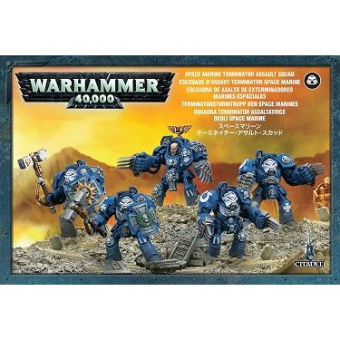 Warhammer 40K: Space Marines - Terminator Assault Squad | Galactic Toys & Collectibles