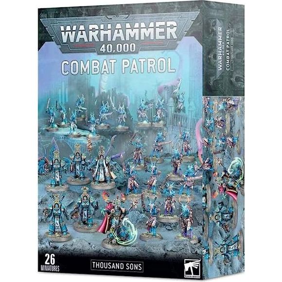 This set includes the following multipart plastic models:
– 1x Infernal Master
– 5x Scarab Occult Terminators
– 20x Tzaangors

It also includes 4x Tzaangor Upgrade Frames and 1 x Chaos Space Marine Transfer Sheet. All models are supplied with their appropriate bases.

These miniatures are supplied unpainted and require assembly – we recommend using Citadel Plastic Glue and Citadel paints.