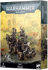 This box set contains one multi-part plastic Ork Trukk