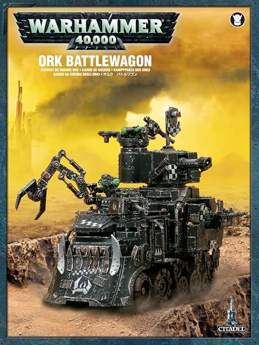 No this 135-piece plastic kit makes one Battlewagon. The kit includes options for a big shoota, kannon, killkannon, lobba, zzap gun, deff rolla, grabbin' klaw, and wreckin' ball and can alternatively be assembled as a Gunwagon or a Bonebreaka.