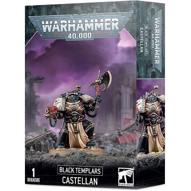 This kit is comprised of nine plastic complements, with which you can assemble one Castellan, and is supplied with one Citadel 40mm round base. This miniature is supplied unpainted and requires assembly - we recommend using Citadel Plastic Glue and Citadel paint.