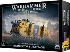 This multipart plastic kit builds one Legion Vindicator Siege Tank