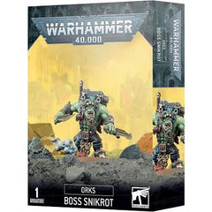 This multipart plastic kit builds Boss Snikrot. This kit comprises 17 plastic components and comes with a Citadel 40mm Round Base. This miniature is supplied unpainted and requires assembly – we recommend using Citadel Plastic Glue and Citadel Colour paints.