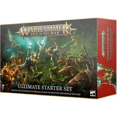 Inside this boxed set you will find:

37x Push-fit, plastic miniatures:
– 1x Lord-Vigilant on Gryph-Stalker
– 1x Lord-Veritant with 1x Gryph-crow
– 3x Prosecutors
– 5x Stormcast Eternals Liberators
– 1x Clawlord on Gnaw-Beast
– 1x Grey Seer
– 1x Warlock Engineer
– 3x Rat Ogors
– 20x Skaven Clanrats

4x Push-fit, plastic terrain pieces
1x 72-page handbook
1x 144-page Spearhead: Fire and Jade book
1x Double-sided gaming mat, measuring 30" x 22.4" approx.
2x reference sheets
6x Six-sided 'D6' dice
36x Spearhea