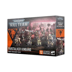 This multipart plastic kit builds 10 Kroot mercenaries and 2 Kroot Hounds. This kit contains 142 plastic components, and comes with 10x Citadel 28.5mm Round Bases, a sheet of 39 double-sided Farstalker Kinband tokens, 1x Citadel 28mm Round Base, and 1x Citadel 32mm Round Base.

These miniatures are supplied unpainted and require assembly – we recommend using Citadel Plastic Glue and Citadel Colour paints.