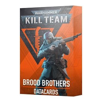 Contains 40 Cards:
– 15x Operative datacards
– 1x Faction rule cards
– 4x Faction equipment ards
– 4x Strategy ploy cards
– 4x Firefight ploy cards
– 1x Marker/Token guide card
– 1x Team selection card
– 10x Universal equipment cards

Please note that a copy of the Kill Team: Core Book, available separately, is required to use the contents of this card pack.