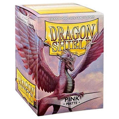 Protect your cards in style with five types of Dragon shield matte sleeves! whether you're participating in a high-caliber tournament or just playing for fun with your friends, you'll want to keep your cards protected from liquids, stains, and chafed edges. Dragon shield matte sleeves come in five distinct colors, and their matte finish allows you to quickly and easily shuffle your deck. Each of these polypropylene sleeves measure 2.64 by 3.58 inches, making them the perfect size to protect your LCG and CCG