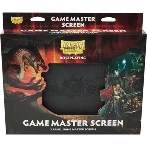 Never lose track of turn order and oversee your secret notes as the plot thickens behind this elegant customizable Game Master Screen. The integrated initiative tracker lets you streamline combat sessions with clearly visible initiative order for the whole table. Use the included cards and dry erase marker to create PC, NPC, and monster cards. Comes with 18 reusable plastic cards and dry erase marker. Keep your custom notes safe and handy with Panels hold letter and A4 size paper.