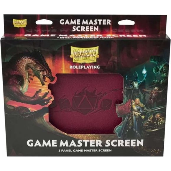 Never lose track of turn order and oversee your secret notes as the plot thickens behind this elegant customizable Game Master Screen. The integrated initiative tracker lets you streamline combat sessions with clearly visible initiative order for the whole table. Use the included cards and dry erase marker to create PC, NPC, and monster cards. Comes with 18 reusable plastic cards and dry erase marker. Keep your custom notes safe and handy with Panels hold letter and A4 size paper.