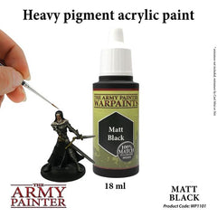 Army Painter MATT BLACK WARPAINT 18ml