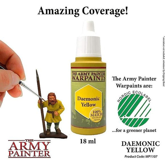 Army Painter: Warpaints 'Daemonic Yellow' 18ml