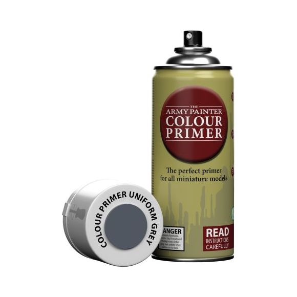 Another ideal spray for historical miniatures and those savage Space Wolves or guardsmen. As the name suggests it has been designed for the German WWII uniform/vehicle colour. Its ashen colour is also great for terrain and it works especially well with Quickshade Dark Tone, creating a really deep finish.