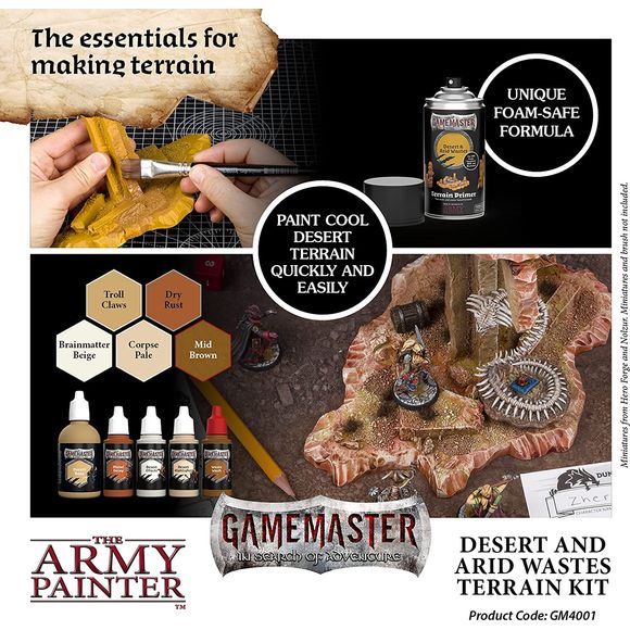 Army Painter Gamemaster: Desert & Arid Wastes Terrain Kit Starter Set | Galactic Toys & Collectibles