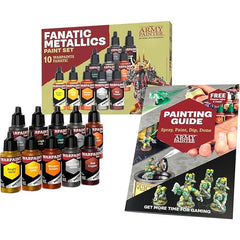 Army Painter Fanatic Metallics Paint Set - Set of 10