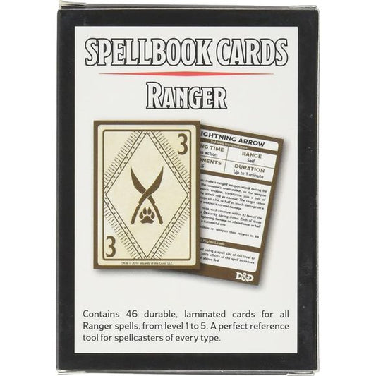 Dungeons & Dragons: Spellbook Cards Ranger Deck