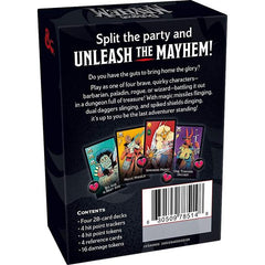 WOTC: Dungeons & Dragons D&D Dungeon Mayhem Card Game 2-4 Players