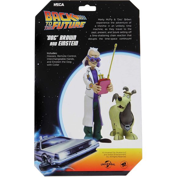 NECA Back to The Future - Toony Classics - Doc 6” Scale Action Figure | Galactic Toys & Collectibles