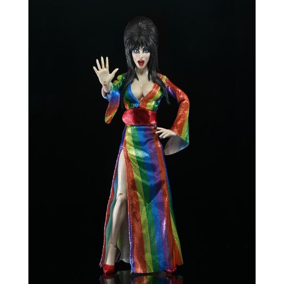 NECA Elvira Clothed Over the Rainbow 8-inch Action Figure | Galactic Toys & Collectibles