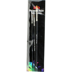 This set of three synthetic brushes is ideal for all skill levels. Containing a multi-purpose brush, a fine detail brush, and a drybrush, this set allows for a variety of techniques to help miniature painters get the most out of their hobby.