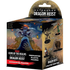 Dungeons & Dragons: Icons of the Realms: Waterdeep Dragon Heist (Standard) D&D, Booster | Galactic Toys & Collectibles