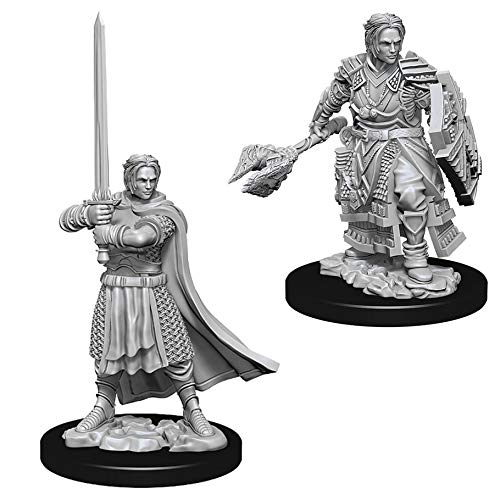 Dungeons & Dragons Nolzur’s Marvelous Miniatures come with highly-detailed figures, pre-primed with Acrylicos Vallejo primer and includes deep cuts for easier painting. The packaging of each different set will display the minis in a visible format.