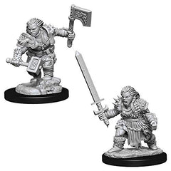 Dungeons & Dragons Nolzur’s Marvelous Miniatures come with highly-detailed figures, pre-primed with Acrylicos Vallejo primer and includes deep cuts for easier painting. The packaging of each different set will display the minis in a visible format.