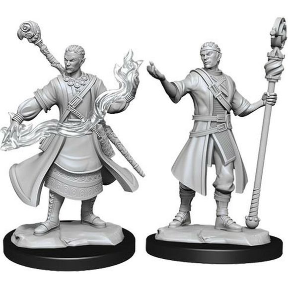 Dungeons & Dragons Nolzur’s Marvelous Miniatures come with highly-detailed figures, pre-primed with Acrylicos Vallejo primer and includes deep cuts for easier painting. The packaging of each different set will display the minis in a visible format.