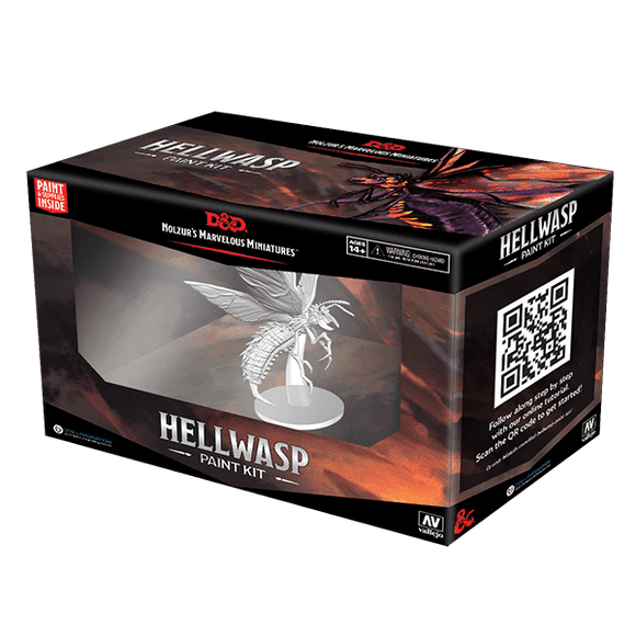 Dungeons & Dragons Nolzur's Marvelous Unpainted Miniatures: Paint Kit - Hellwasp | Galactic Toys & Collectibles