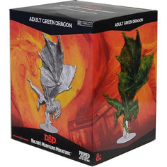 Dungeons & Dragons: Nolzur's Marvelous Miniatures: Adult Green Dragon Unpainted | Galactic Toys & Collectibles