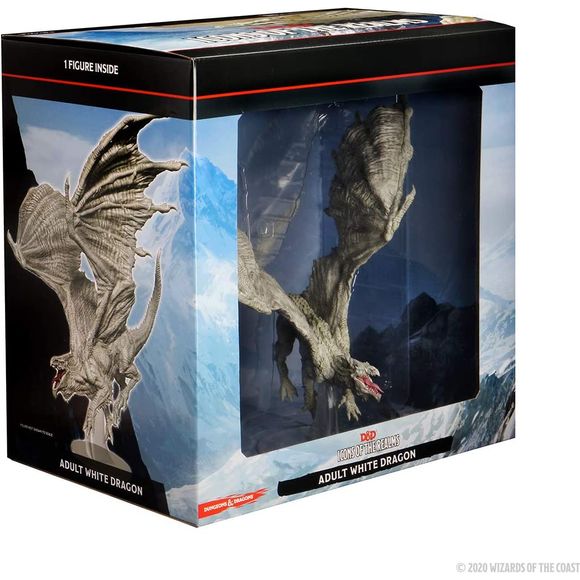 Dungeons & Dragons: Icons of the Realms Adult White Dragon Premium Figure | Galactic Toys & Collectibles