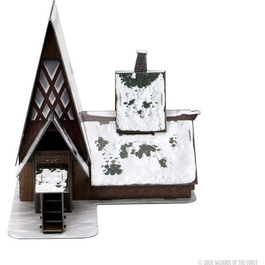 D&D: Icewind Dale - Rime of the Frostmaiden - The Lodge Papercraft Set | Galactic Toys & Collectibles