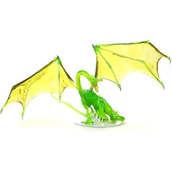 D&D Icons of The Realms: Adult Emerald Dragon Premium Figure | Galactic Toys & Collectibles