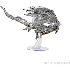 D&D Icons of The Realms: Adult Silver Dragon Premium Figure | Galactic Toys & Collectibles