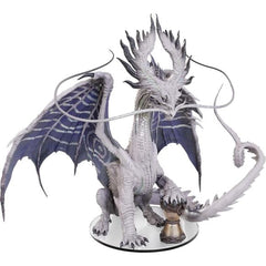 The D&D Icons of the Realms: Adult Time Dragon boxed miniature is an excellent addition to your miniatures collection or display shelf. Sculpted with highly detailed features and using premium paints, this time dragon is a great foe for any adventure! Past, present, future, the sands of time run in one direction for all mortal creatures except the mighty time dragon. The ebb and flow of this fundamental force dances upon its strings like a marionette puppet, and this dragon is the puppet master. A confoundi