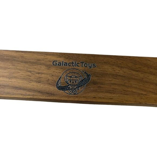 Galactic Toys Wooden Dice Tray - Black Walnut