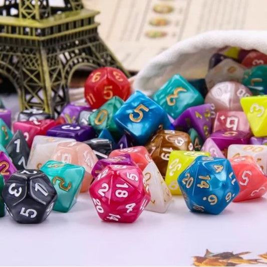 Galactic Dice HD Dice Sets - K-Star Mystery Bag Pearl Dice 10 Pack