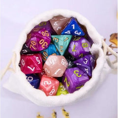 Galactic Dice HD Dice Sets - K-Star Mystery Bag Pearl Dice 10 Pack