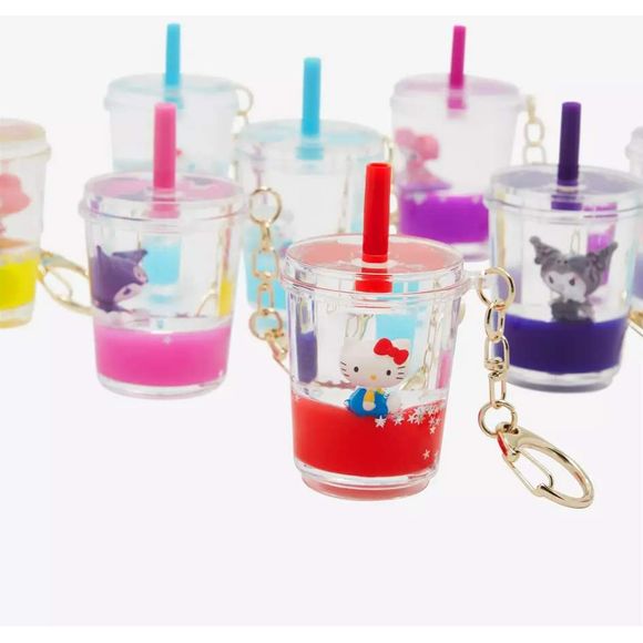 Tsunameez Sanrio Hello Kitty Boba Water Keychain Figure Blind - 1 Random | Galactic Toys & Collectibles