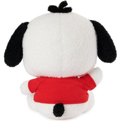 GUND Sanrio Pochacco Plush Toy, Premium Stuffed Animal, 6 inches, White/Red