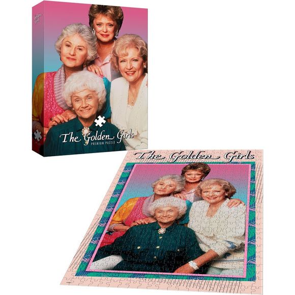 USAopoly The Golden Girls Premium Puzzle (1000 Piece) | Galactic Toys & Collectibles