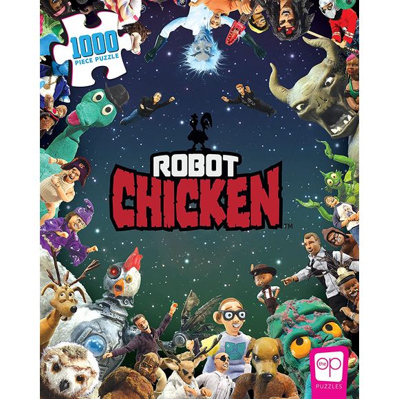 Robot Chicken It was Only a Dream 1000 Piece Jigsaw Puzzle 19x27-inch | Galactic Toys & Collectibles