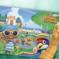 Animal Crossing Summer Fun 1000 Piece Jigsaw Puzzle 19x27-inch | Galactic Toys & Collectibles