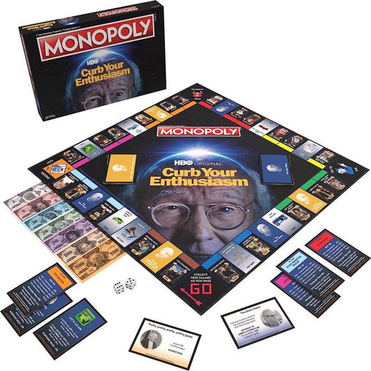 Monopoly Curb Your Enthusiasm Edition Board Game | Galactic Toys & Collectibles