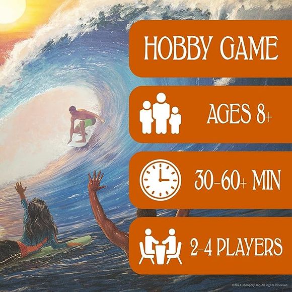 Usaopoly: The Perfect Wave - Surfing Themed Card Game | Galactic Toys & Collectibles