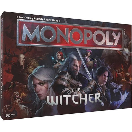 USAopoly Monopoly The Witcher Edition Board Game | Galactic Toys & Collectibles