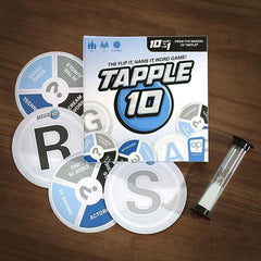 USAopoly Tapple 10 Word Game | Fast-Paced Family Card Game | Galactic Toys & Collectibles