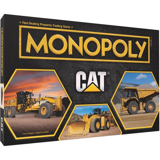 Monopoly Caterpillar Company CAT Edition Board Game | Galactic Toys & Collectibles