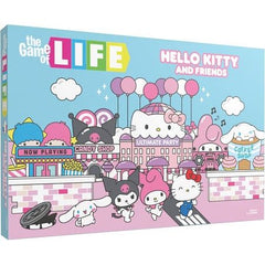 Introducing Life: Hello Kitty and Friends Edition - a whimsical and adorable twist on the classic board game of life! Join Hello Kitty and her friends on a fun-filled journey through the colorful world of Sanrio. Start by choosing your character - will you play as Hello Kitty, My Melody, or another beloved Sanrio character? Travel along the iconic path, encountering exciting adventures and making important decisions that shape your character's life. Will you attend school, find a dream job, or embark on exc